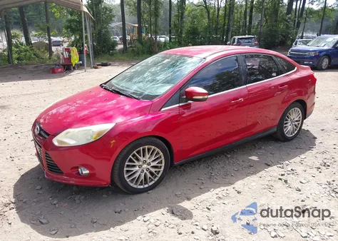 2012 Ford Focus Sel из США, поврежденный, VIN 1FAHP3H28CL282502
